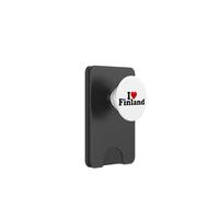 I Love Heart Finlandia PopSockets PopWallet para MagSafe