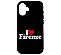 I Love Heart Firenze Florence Italia Italia Carcasa para iPhone 16