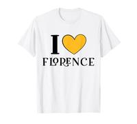 I Love Heart Florencia Italia Camiseta