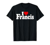 I Love Heart Francis Nombre Personalizado EN UNA tee Camiseta