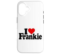 I Love Heart Frankie Frank Nombre EN UNA tee Carcasa para iPhone 16