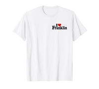 I Love Heart Franklin Frank Nombre EN UNA tee Camiseta