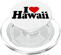 I Love Heart Hawaii Islas Hawaianas PopSockets PopGrip para MagSafe