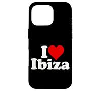 I Love Heart Ibiza ESPAÑA Islas BALEARES Carcasa para iPhone 16 Pro