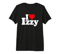 I Love Heart Izzy Isabel Nombre EN UNA tee Camiseta Premium
