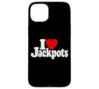 I Love Heart JACKPOTS TRAGAMONEDAS MÁQUINAS Slot Casinos Las Vegas Carcasa para iPhone 15 Plus
