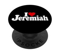 I Love Heart Jeremiah Nombre EN UNA tee PopSockets PopGrip Adhesivo