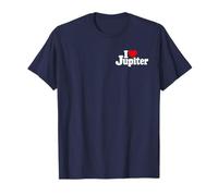 I Love Heart Jupiter Florida Planeta Nombre Camiseta