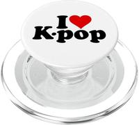 I Love Heart K-Pop K Pop MÚSICA Pop Coreana PopSockets PopGrip para MagSafe
