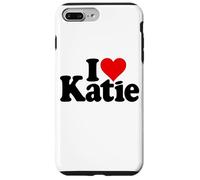 I LOVE HEART KATIE KATE NOMBRE EN UNA TEE Carcasa para iPhone 7 Plus/8 Plus