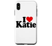 I LOVE HEART KATIE KATE NOMBRE EN UNA TEE Carcasa para iPhone XS Max