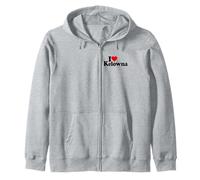 I Love Heart Kelowna BC British Columbia CANADÁ Sudadera con Capucha