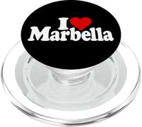 I Love Heart Marbella ESPAÑA ANDALUCÍA Costa del Sol PopSockets PopGrip para MagSafe