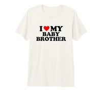 I Love Heart My Baby Brother - Pequeño Camiseta Premium