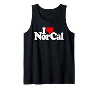 I Love Heart Norcal Norte DE California Camiseta sin Mangas