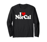 I Love Heart Norcal Norte DE California Manga Larga