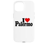 I Love Heart Palermo Sicilia Italia Carcasa para iPhone 15