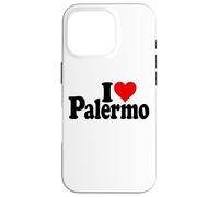 I Love Heart Palermo Sicilia Italia Carcasa para iPhone 16 Pro