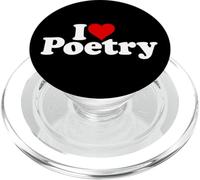 I Love Heart POESÍA POEMAS POETAS PopSockets PopGrip para MagSafe