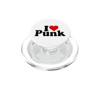 I Love Heart Punk Punk Rock MÚSICA Cultura ANTIESTABLECIMIENTO PopSockets PopGrip para MagSafe