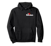 I Love Heart Rio DE Janeiro Brasil Brasil Sudadera con Capucha