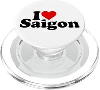 I Love Heart Saigon Vietnam Ciudad HO CHI MINH PopSockets PopGrip para MagSafe