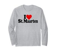 I LOVE HEART SAN MAARTEN SINT MAARTEN CARRIBEAN PAÍSES BAJOS Manga Larga