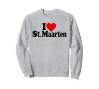 I LOVE HEART SAN MAARTEN SINT MAARTEN CARRIBEAN PAÍSES BAJOS Sudadera