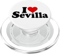 I Love Heart Sevilla ESPAÑA Sevilla ANDALUCÍA PopSockets PopGrip para MagSafe
