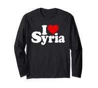 I LOVE HEART SIRIA CULTURA SIRIA Manga Larga
