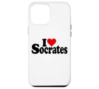 I Love Heart Socrates FILOSOFÍA Griega SOCRÁTICA Carcasa para iPhone 12 Pro MAX
