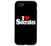 I Love Heart Socrates FILOSOFÍA Griega SOCRÁTICA Carcasa para iPhone SE (2020) / 7/8