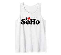 I LOVE HEART SOHO LOWER MANHATTAN SUR DE HOUSTON STREET Camiseta sin Mangas
