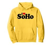I LOVE HEART SOHO LOWER MANHATTAN SUR DE HOUSTON STREET Sudadera con Capucha