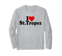 I Love Heart St. Tropez Saint Tropez Francia Manga Larga