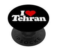 I Love Heart Teheran City IRÁN PopSockets PopGrip Adhesivo