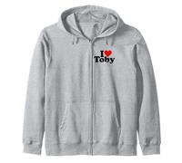 I LOVE HEART TOBY TOBÍAS Sudadera con Capucha