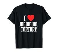 I Love Heart Tortura Medieval Divertido Renacimiento sarcástico Camiseta