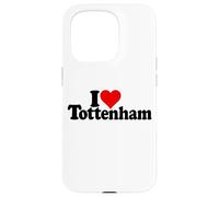 I LOVE HEART TOTTENHAM NORTE DE LONDRES INGLATERRA Carcasa para iPhone 15 Pro