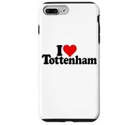 I LOVE HEART TOTTENHAM NORTE DE LONDRES INGLATERRA Carcasa para iPhone 7 Plus/8 Plus