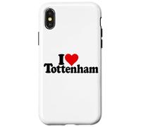 I LOVE HEART TOTTENHAM NORTE DE LONDRES INGLATERRA Carcasa para iPhone X/XS