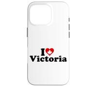 I Love Heart Victoria British Columbia CANADÁ Carcasa para iPhone 16 Pro