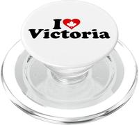 I Love Heart Victoria British Columbia CANADÁ PopSockets PopGrip para MagSafe