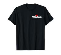 I LOVE HEART WHITE SANDS PARQUE NACIONAL NUEVO MÉXICO Camiseta