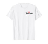 I LOVE HEART WHITE SANDS PARQUE NACIONAL NUEVO MÉXICO Camiseta