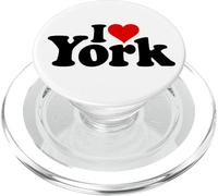 I Love Heart York North Yorkshire Inglaterra PopSockets PopGrip para MagSafe