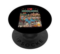 I Love Heidelberg Alemania PopSockets PopGrip Adhesivo