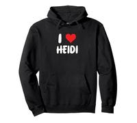 I Love Heidi - Corazón Sudadera con Capucha