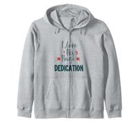 I Love His Huge Dedication Cute Couple Relationship Quote Sudadera con Capucha