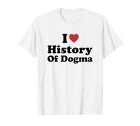 I Love History of Dogma Student Major Graduation Camiseta
